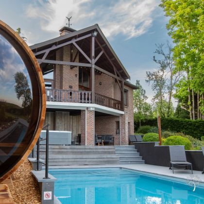 Villa Faro Durbuy suites vakantiewoning met zwembad, sauna en jacuzzi