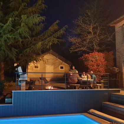 villa Faro Durbuy suites vakantiewoning met zwembad, sauna en jacuzzi