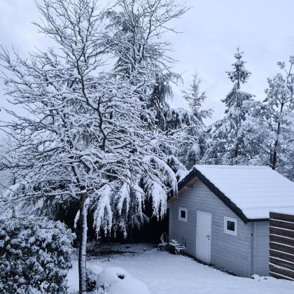 winter in de Ardennen in Villa Faro Durbuy